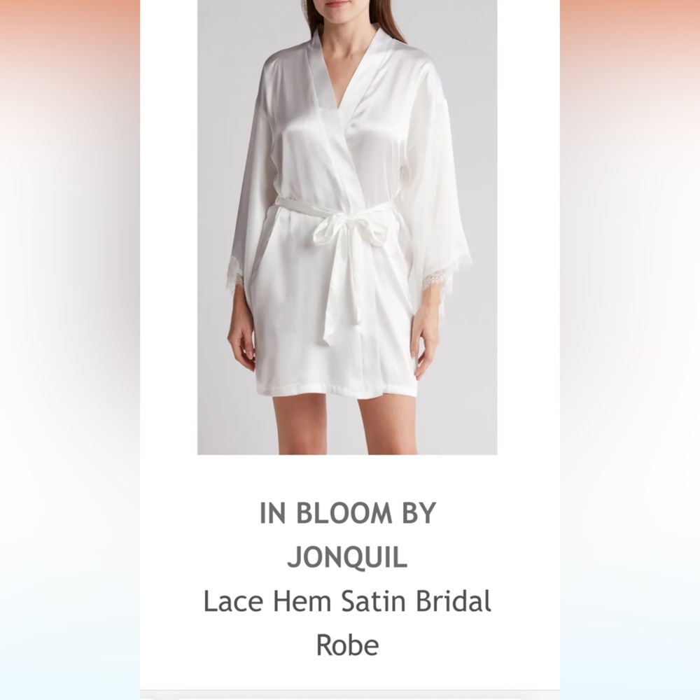 Bridal robe